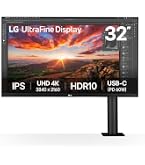 LG Ultrafine Ergo 32UN880K 31.5” 4K UHD Monitor, IPS Display, HDR